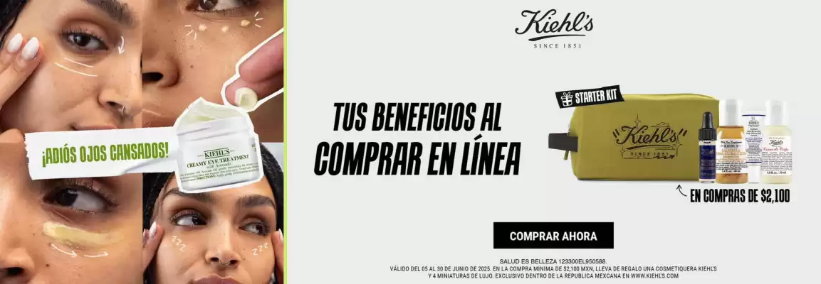 Catálogo Kiehl's (válido hasta 30-06)