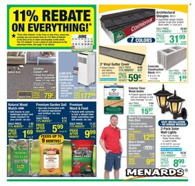 Menards Weekly Ad Page 1