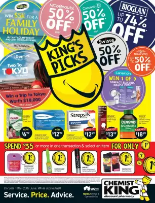 Chemist King catalogue