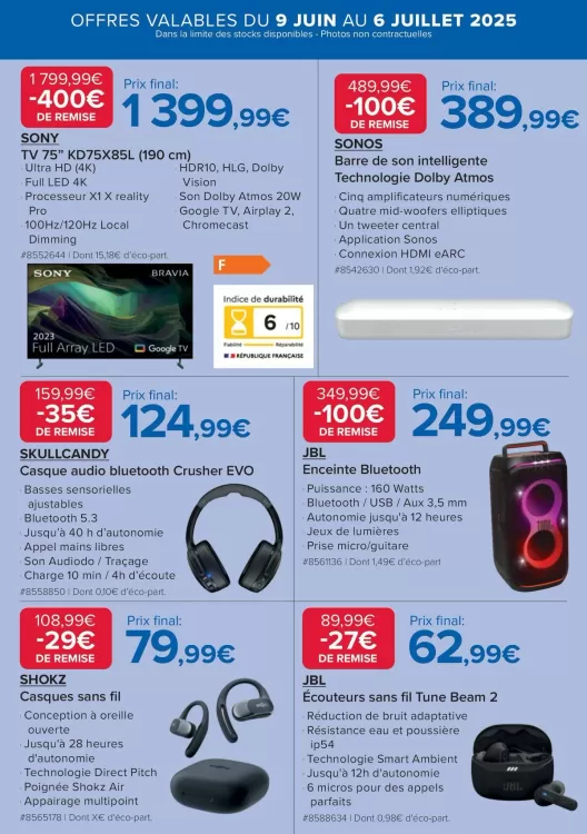 Catalogue Costco (valable jusqu'au 6-07)