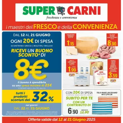 Volantino Super Carni (valido fino al 21-06)