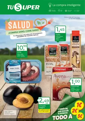 Folleto Supermercados Tu Super (válido hasta el 1-07)