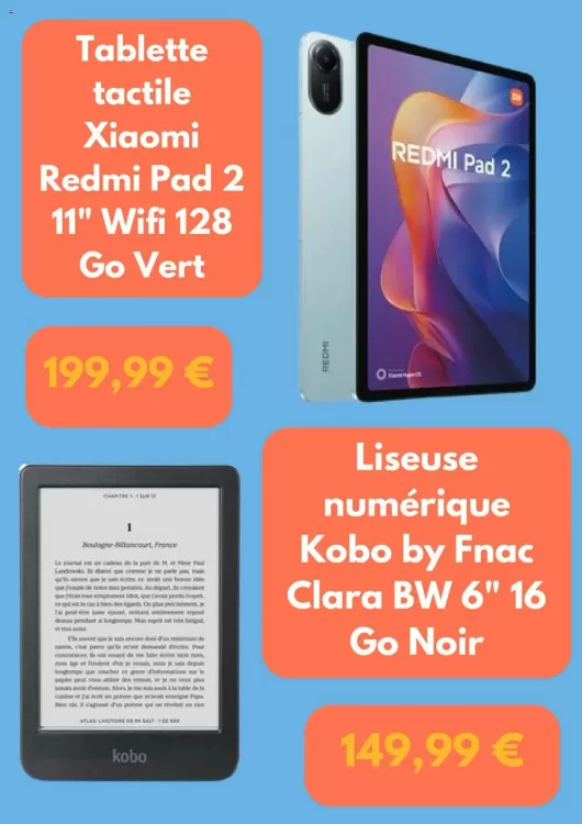 Catalogue Fnac (valable jusqu'au 10-07)