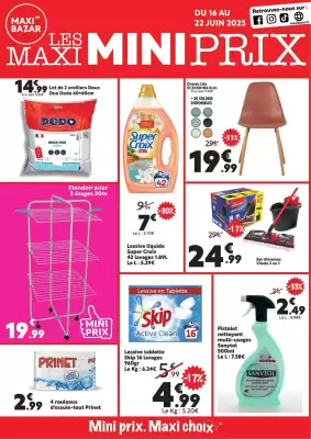 Catalogue Maxi Bazar (valable jusqu'au 22-06)