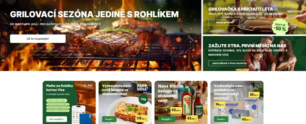Rohlik.cz leták