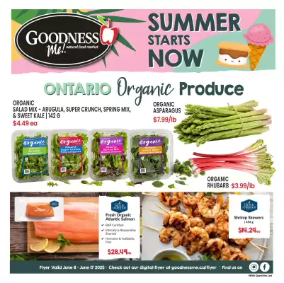Goodness Me flyer (valid until 18-06)