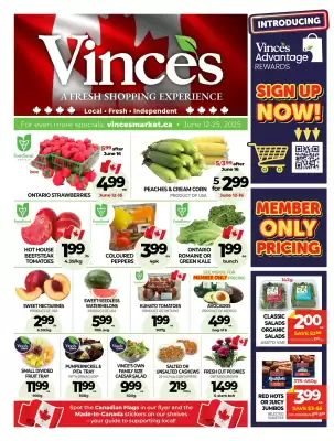 Vince's Market flyer (valid until 18-06)