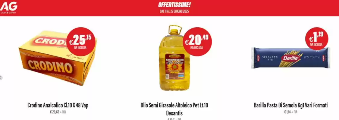 Volantino Ag Cash Carry (valido fino al 22-06)