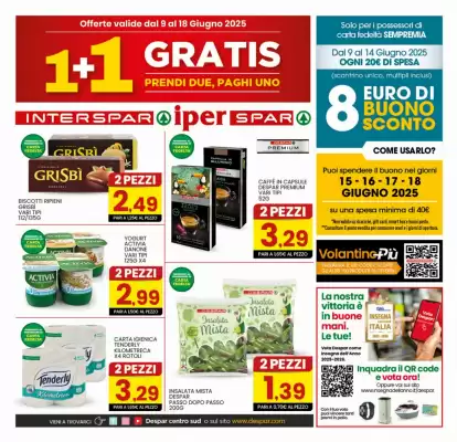 Volantino Iperspar (valido fino al 18-06)