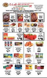 Lishman's City Market Weekly Ad week 24 Page 1