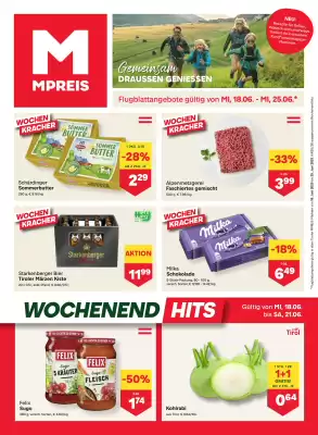 MPreis Flugblatt (gültig bis 25-06)