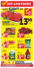 Buy-Low Foods flyer week 24 Page 1