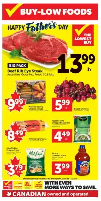 Buy-Low Foods flyer (valid until 18-06)