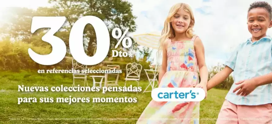 Catálogo Carter's (válido hasta 15-06)