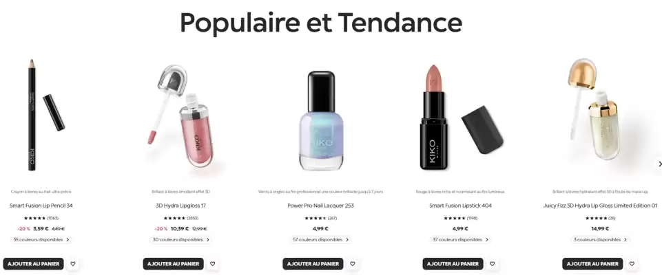 Catalogue Kiko (valable jusqu'au 22-06)