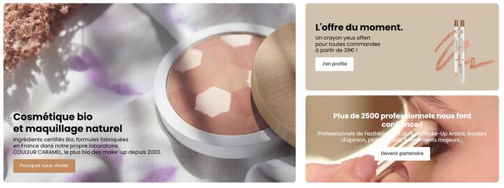 Catalogue Couleur Caramel page 1