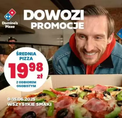 Domino's Pizza gazetka (ważność do 15-06)