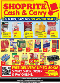 Shoprite catalogue Page 1