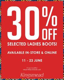 Kingsmead Shoes catalogue Page 1