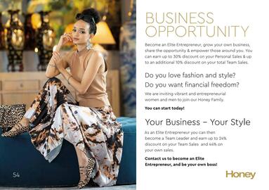 Honey Fashion Accessories catalogue Page 56