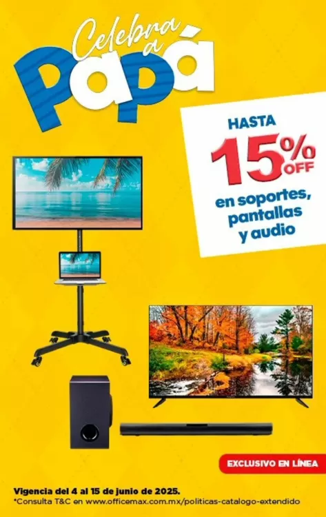 Catálogo OfficeMax (válido hasta 15-06)