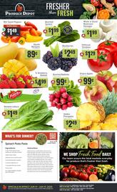 Produce Depot flyer week 24 Page 1