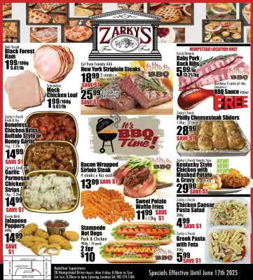 Zarky's flyer (valid until 17-06)