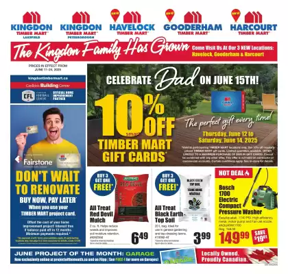 Timber Mart flyer (valid until 17-06)