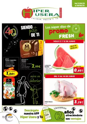 Folleto Hiper Usera (válido hasta el 28-06)