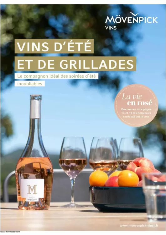 Catalogue Mövenpick Vins (valable jusqu'au 30-06)