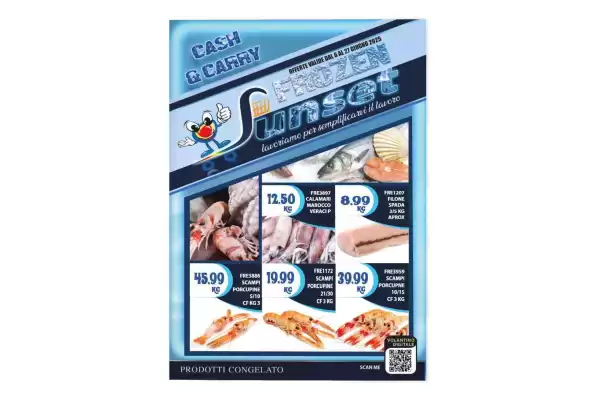 Volantino Sunset Cash&Carry (valido fino al 27-06)