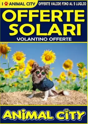 Volantino Animal City (valido fino al 5-07)