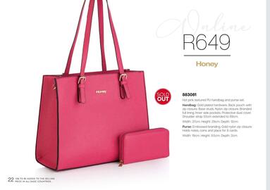 Honey Fashion Accessories catalogue Page 24