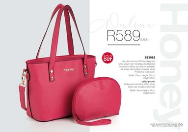 Honey Fashion Accessories catalogue Page 31