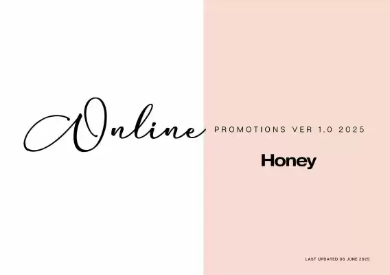 Honey Fashion Accessories catalogue (valid until 30-06)