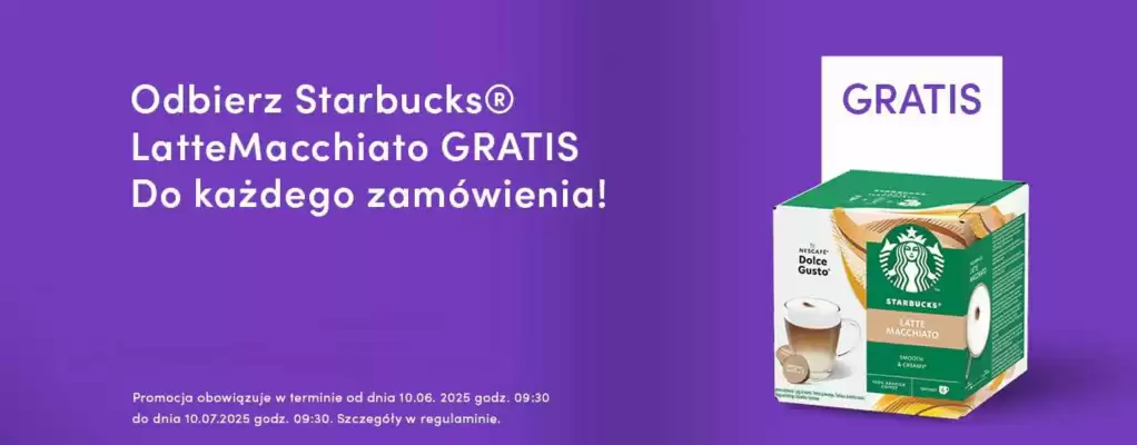 Dolce Gusto gazetka (ważność do 10-07)
