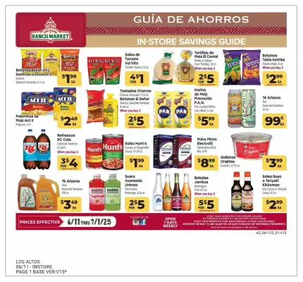 Los Altos Ranch Market Weekly Ad (valid until 1-07)