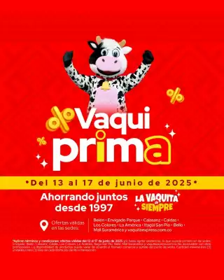 Catálogo La Vaquita Supermercados (válido hasta 17-06)