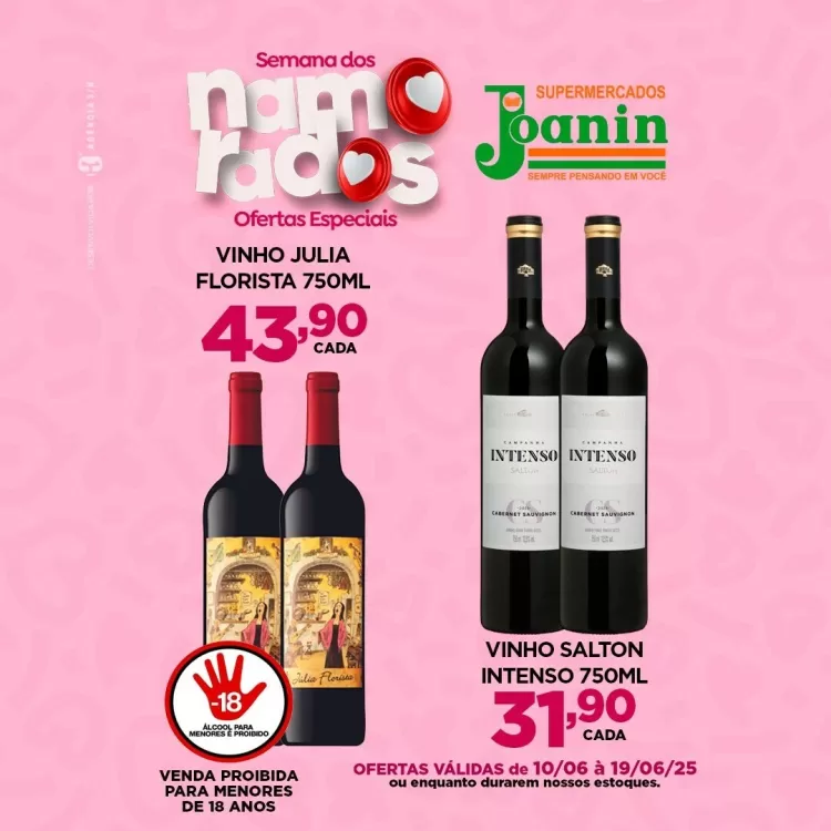 Catálogo Supermercados Joanin (válido até 19-06)