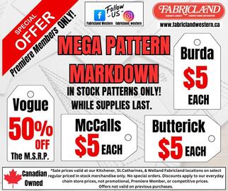 Fabricland flyer week 24 Page 1