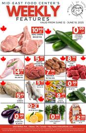 Mid-East Food Centre flyer week 24 Page 1
