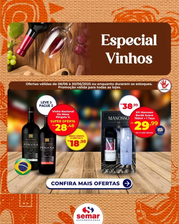 Catálogo Semar Supermercado (válido até 30-06)