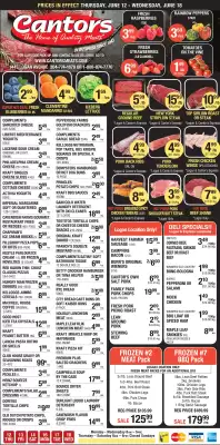 Cantor's Meats flyer (valid until 18-06)