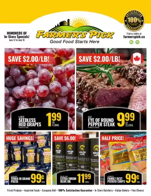 Farmer's Pick flyer (valid until 18-06)