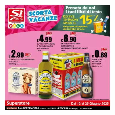 Volantino Sì con te Superstore (valido fino al 25-06)