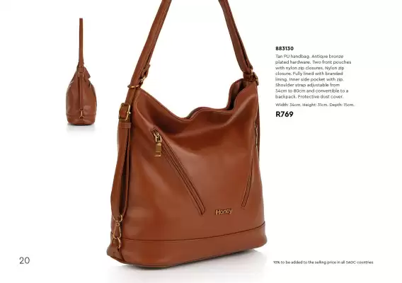 Honey Fashion Accessories catalogue (valid until 18-06)