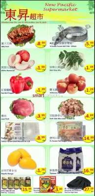 New Pacific Supermarket flyer (valid until 18-06)