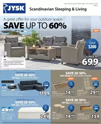 JYSK flyer (valid until 20-06)