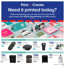 Officeworks catalogue Page 17