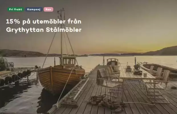 Bra Sommarmöbler reklamblad (giltig till och med 26-06)
